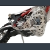 Skid plate with exhaust pipe guard and plastic bottom for Beta RR200 2019